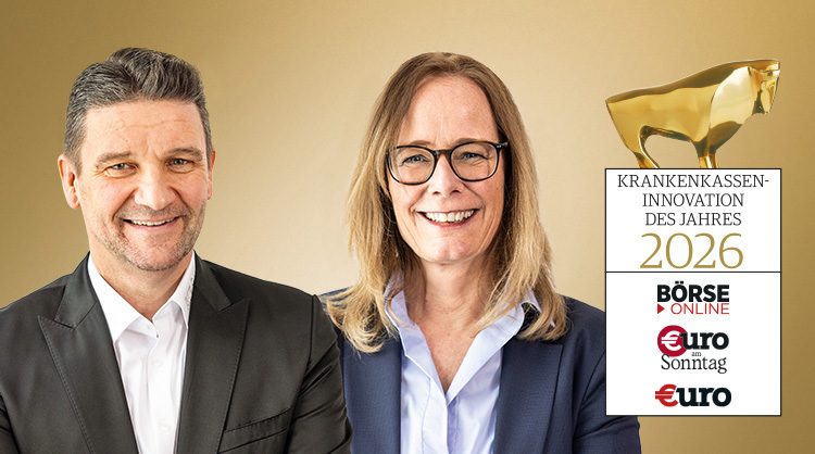 Krankenkassen-Innovation des Jahres: Mario Heis, Tanja Euhus
